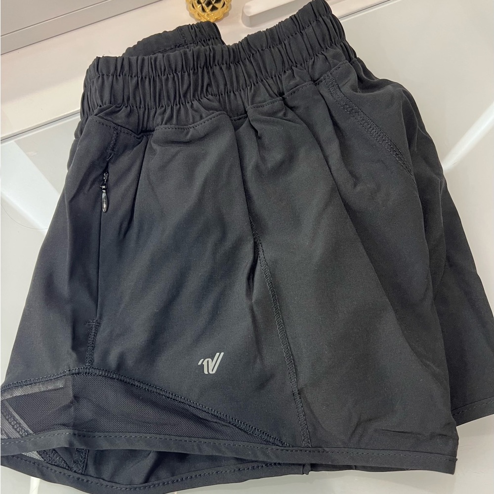 Varsity Black Kids Shorts